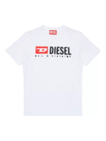 Koszulka dziecięca Diesel biała
