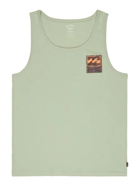 BILLABONG Tricou Stamp verde deschis / mauve / portocaliu deschis negru