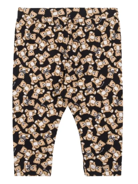 Legginsy dziecięce Moschino czarne