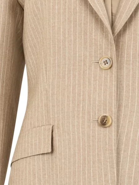 Μάλλινος ριγέ μπλέιζερ Brooks Brothers