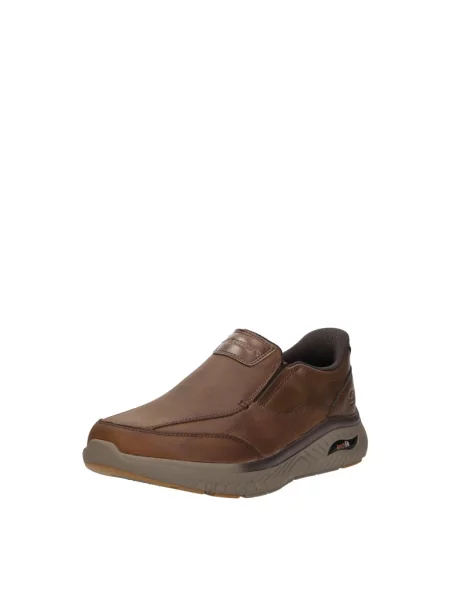 Półbuty Skechers brązowe