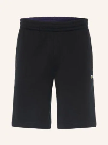 Lacoste Szorty Dresowe schwarz czarne