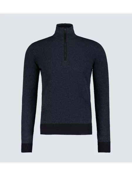 Pulover Loro Piana din cașmir albastru