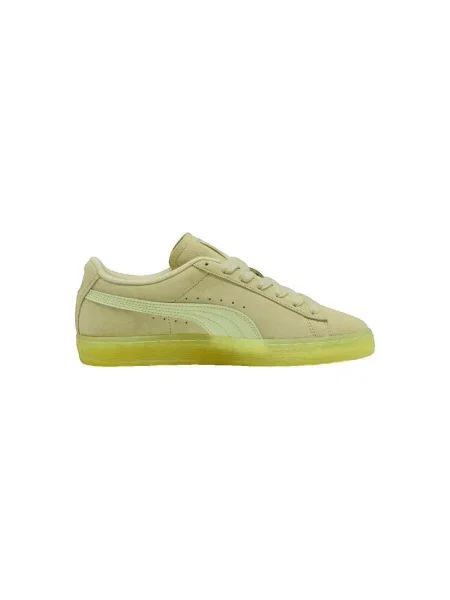 Pantofi Puma clasici din piele de căprioară verde