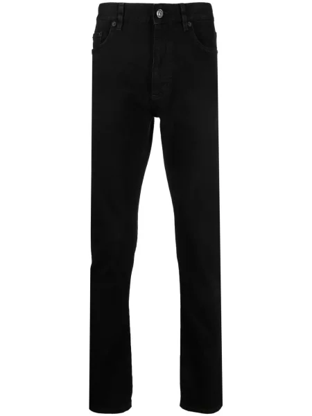 Blugi drepți Zegna negru