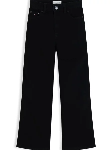Tommy Hilfiger blugi straight pentru copii MABEL negru