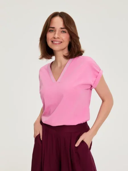 Tricou Marisse roz