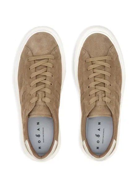Sneakerși Hogan maro