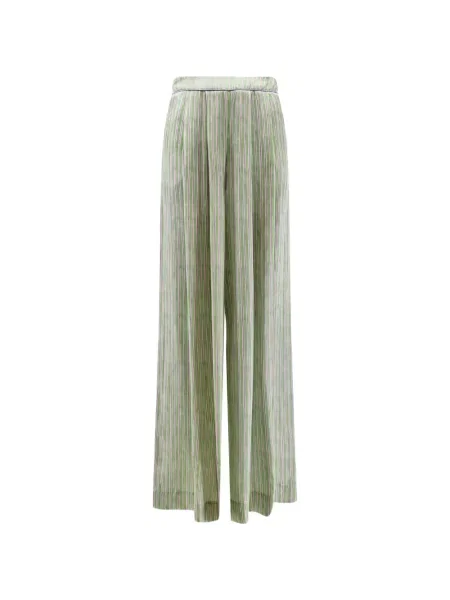 Pantaloni palazzo Bye Firenze verde