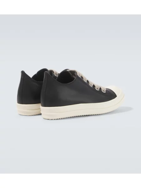Sneakerși Rick Owens din piele negru
