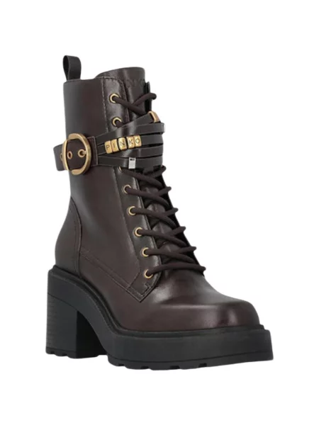 Pantofi Pinko din piele maro