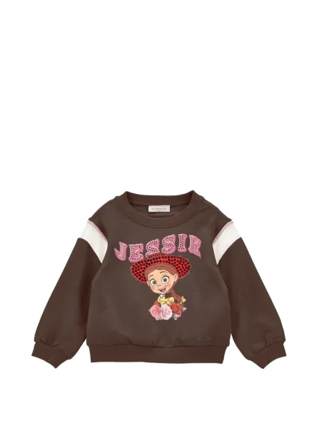 Bluza dziecięca Monnalisa brązowa