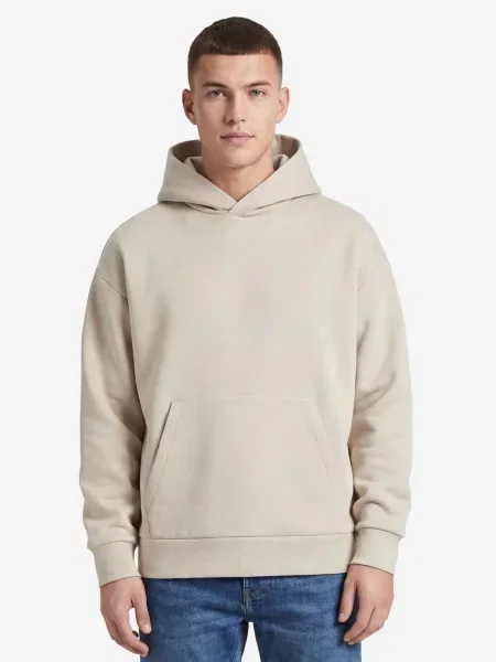JACK & JONES Μπλούζα φούτερ JJEBarron' μπεζ