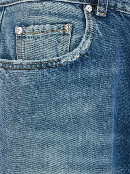 Blugi drepți Icon Denim albastru