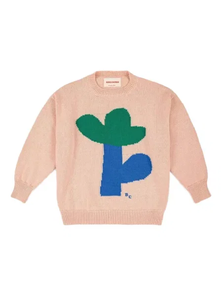 Sweter dziecięcy Bobo Choses różowy
