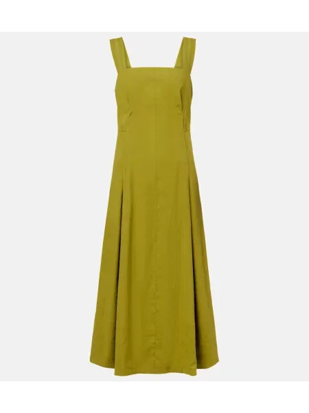 Rochie midi Vince de in până la genunchi de costum verde