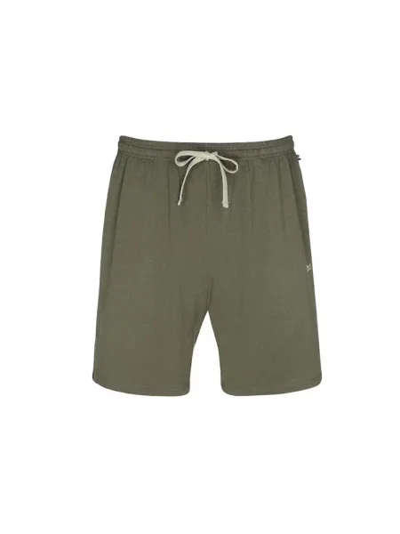 Szorty dresowe w kroju regular fit z mieszanka bawełny model MIX&MATCH' Boss zielone