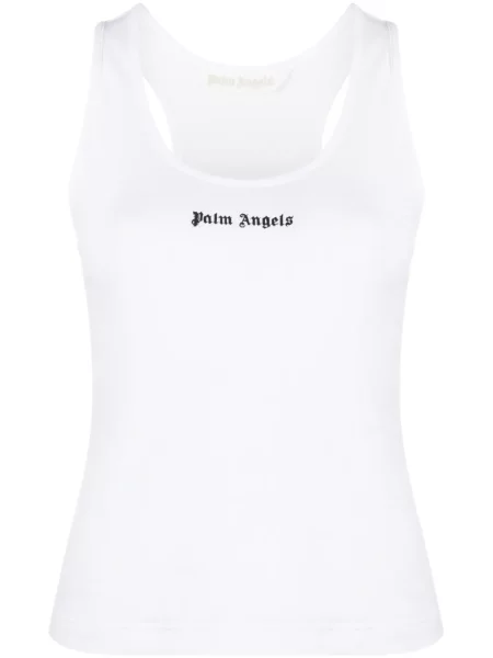 Top Palm Angels cu imagine alb