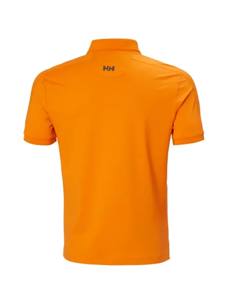 Scurt tricou polo Helly Hansen cu imagine portocaliu