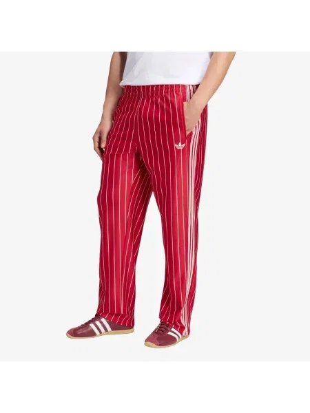 Панталони adidas Firebird Pinstripes Track Pants Team Victory Red M червено