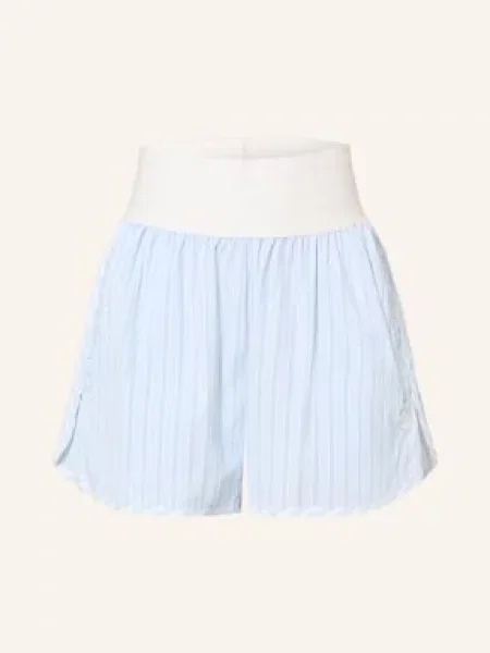 Adidas Originals Szorty Poplin blau niebieskie