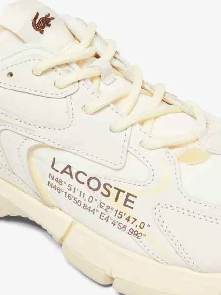 Кроссовки Lacoste бежевые