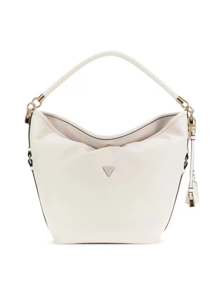 Torebka hobo Guess beżowa