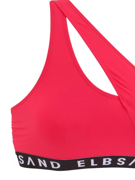 Elbsand Bikiny červená / čierna biela