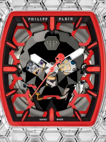 Hodinky Philipp Plein červené