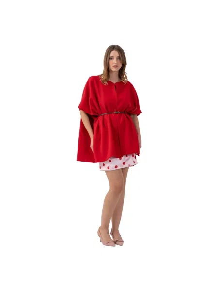 Kurtka Kocca z krótkim rękawem czerwona