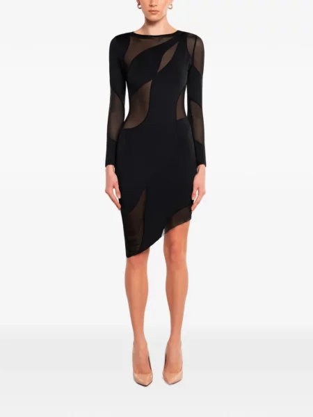 Lung rochie Ow Collection negru