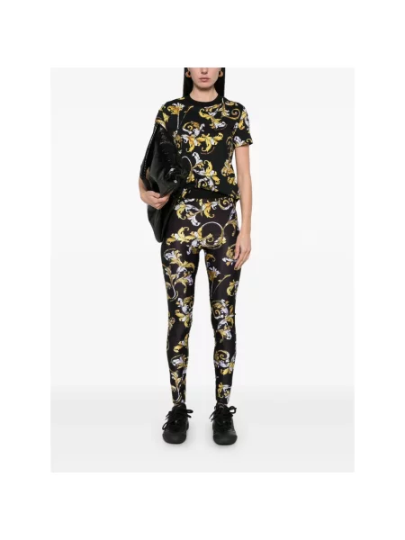 Koszulka Versace Jeans Couture czarna