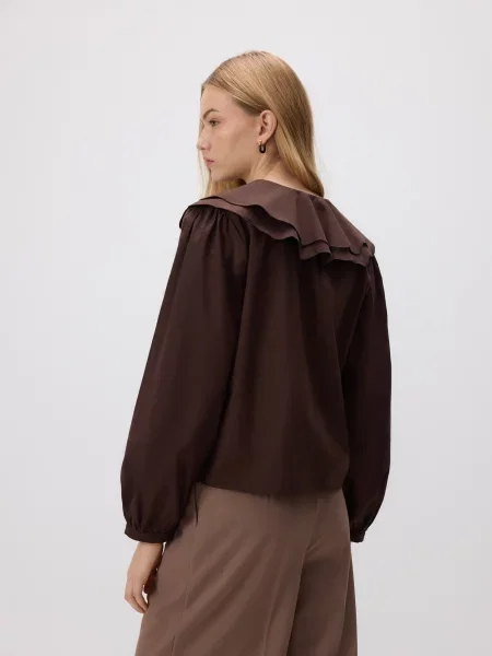 Рубашка Reserved коричневая