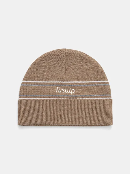 Fusalp pălărie din amestec de lână Retro bej