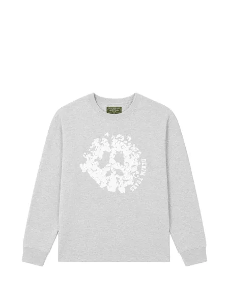 Tricou Denim Tears cu imagine gri
