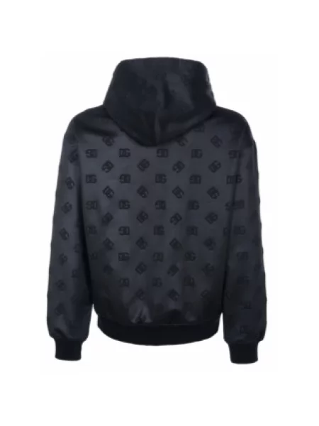 Bluza z kapturem Dolce And Gabbana z kapturem czarna