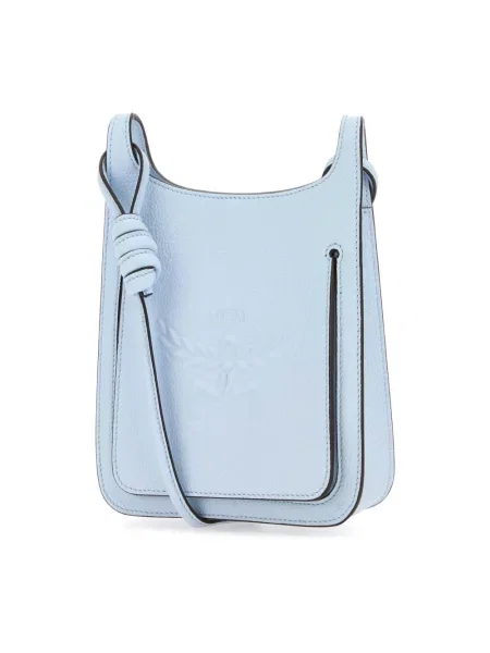Torebka hobo Mcm niebieska