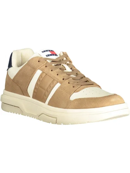 Обувки за бягане Tommy Jeans бежово