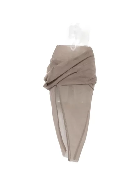 Fustă Rick Owens drapată gri
