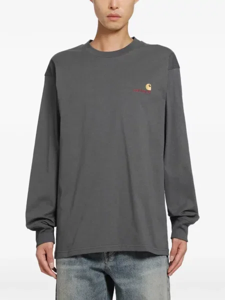 Lung tricou Carhartt Wip gri