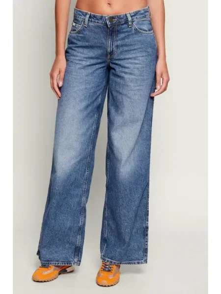 Guess Jeans Blugi | Relaxed fit albastru