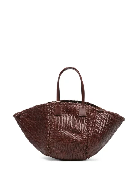 Bőr shopper táska Dragon Diffusion barna
