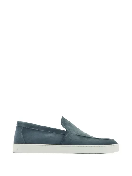 Chiloți Magnanni din piele de căprioară slip-on albastru