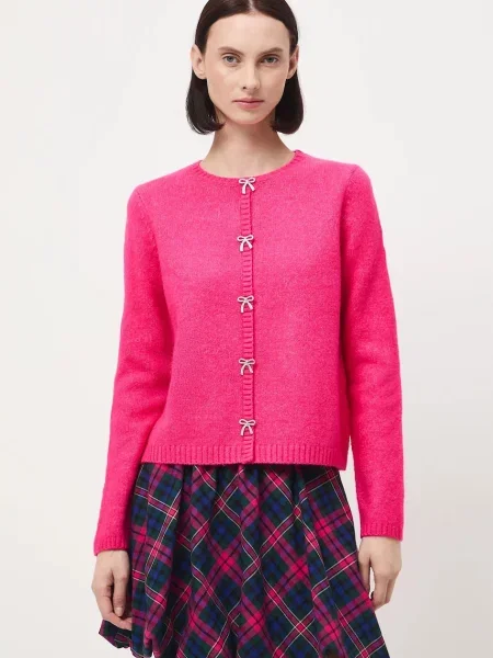 Жилетка с вълна Medicine розово