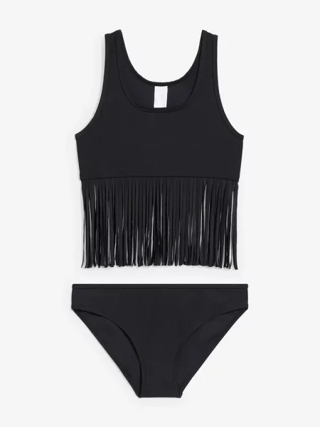 Bikini 2 części czarne