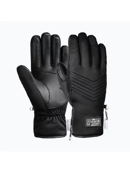 Mănuși de schi pentru femei Reusch Daisy Windstopper black negru