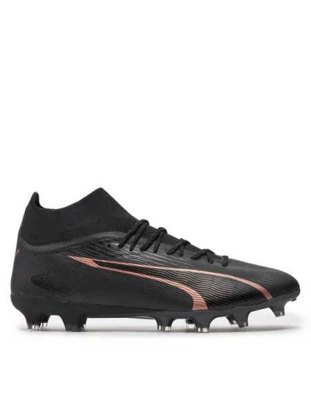 Fotbalové boty PUMA Ultra Pro FG/AG puma black/copper rose černé