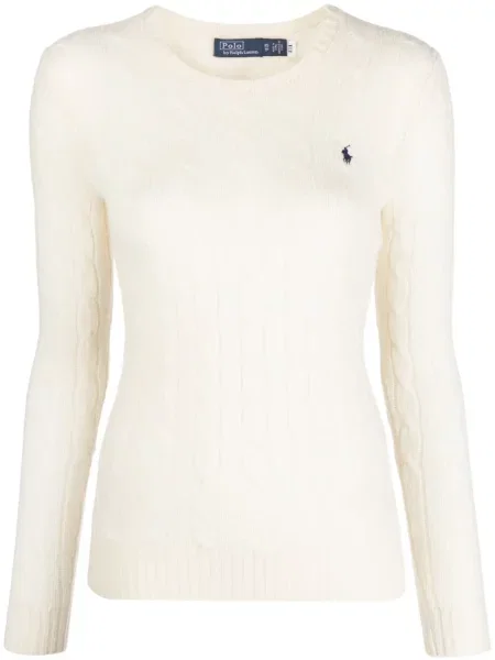 Vuneni top Polo Ralph Lauren bijela