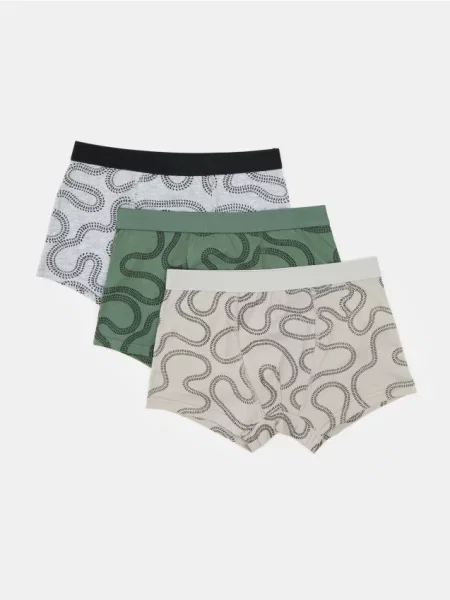 Sinsay boxerky 3 pack vícebarevná