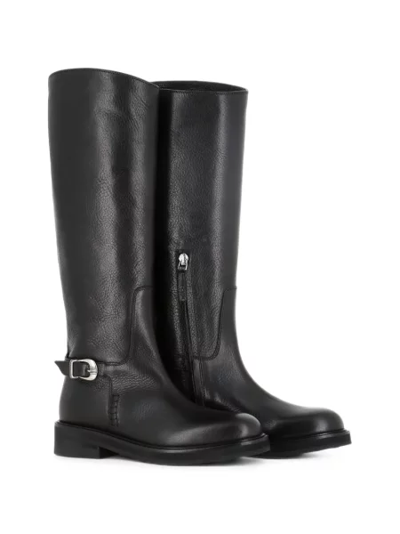 Botine Sartore din piele negru